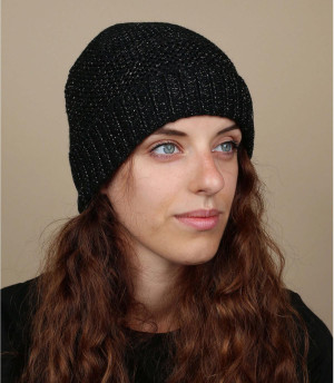 casquillo negro forrado Candice beanie black